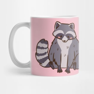 Cute little raccoon illustration Mug